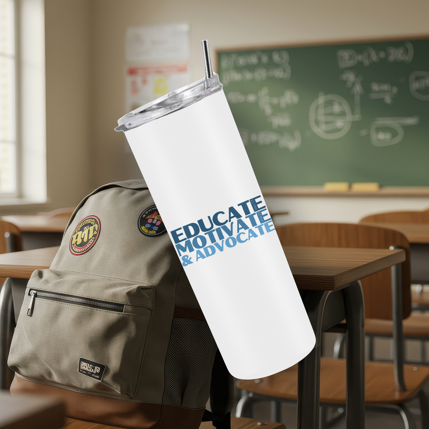 Coastal School 20 oz Metal Tumbler