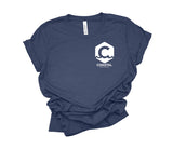 Coastal School Tee- White C Pocket Logo