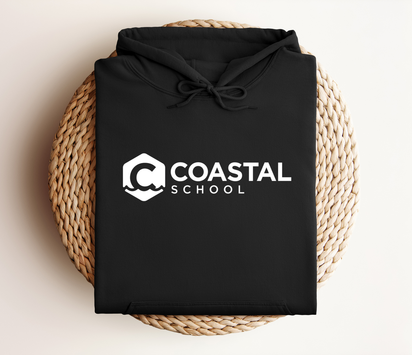 Coastal School Hoodie - White Logo