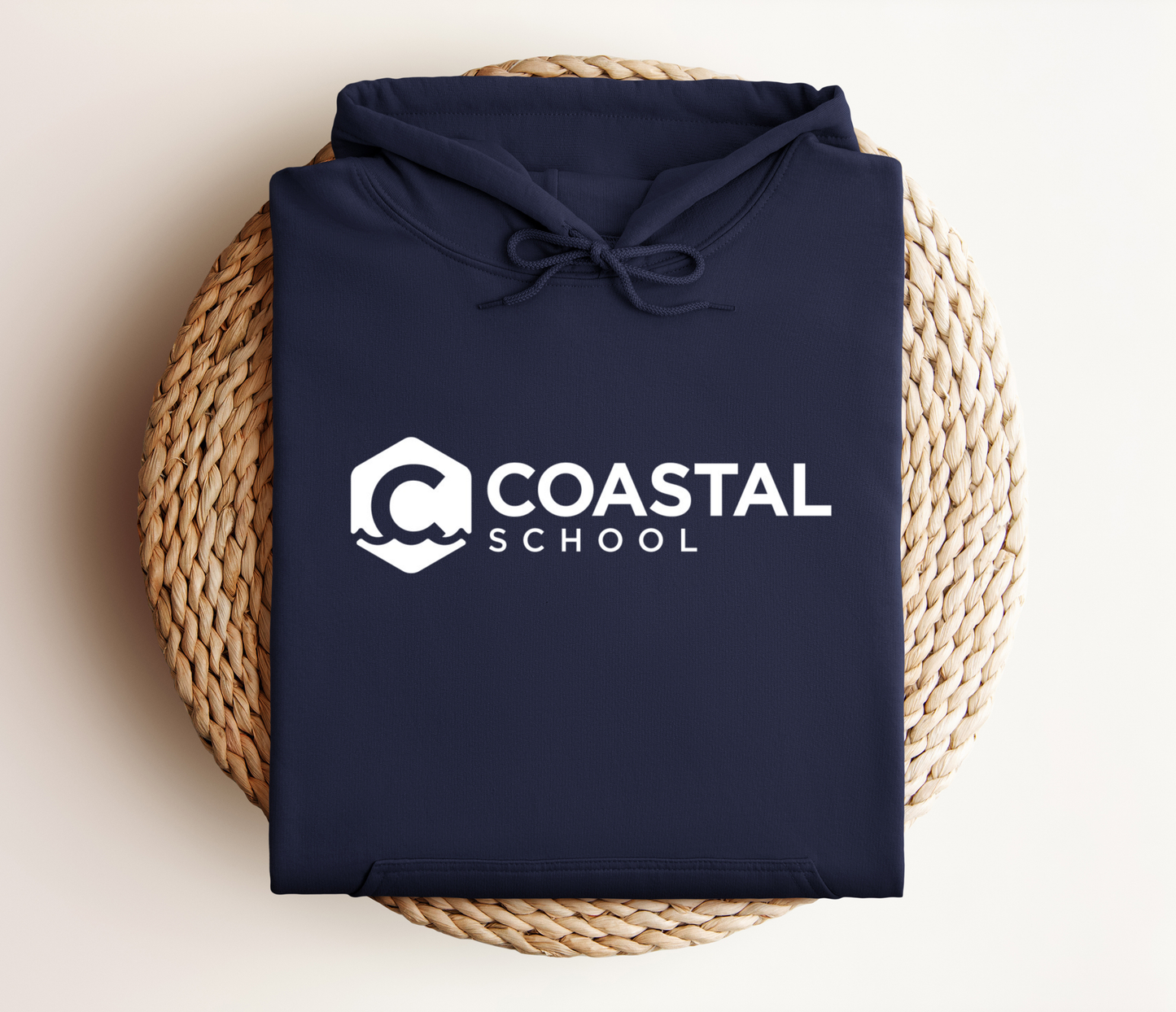 Coastal School Hoodie - White Logo