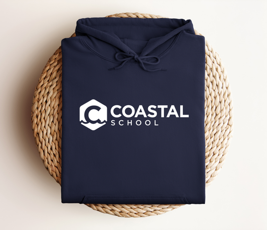 Coastal School Hoodie - White Logo