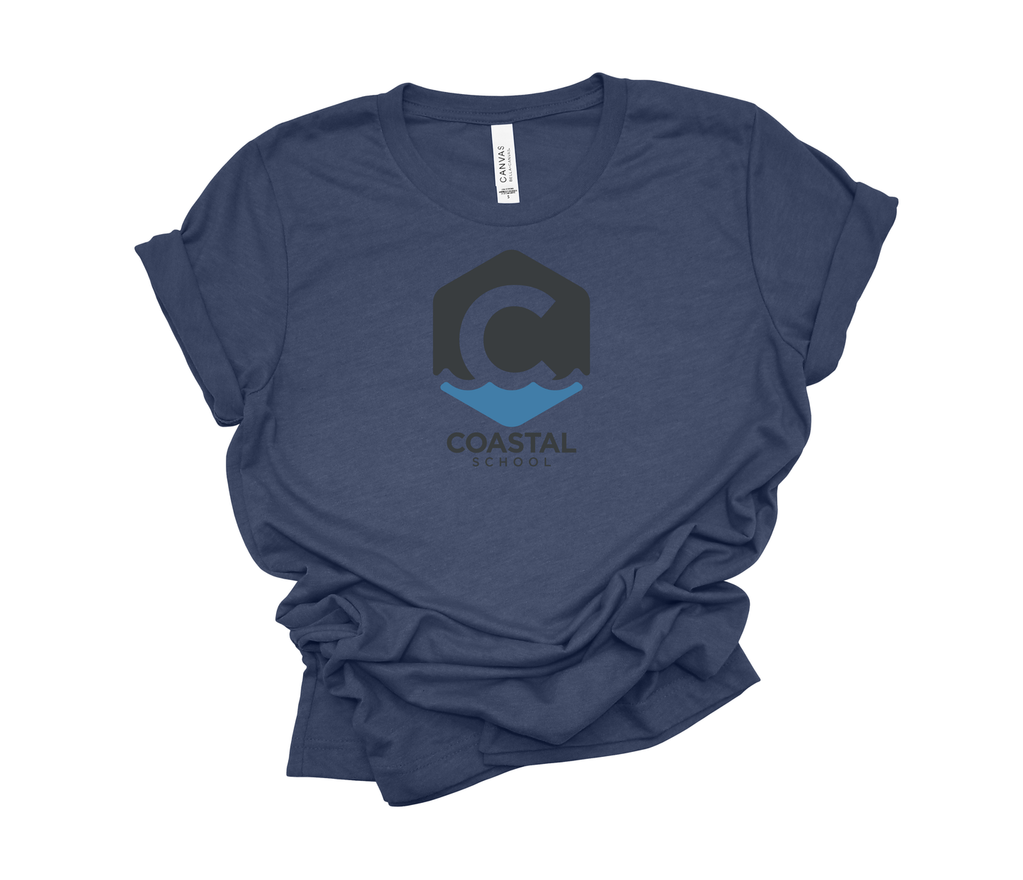 Coastal School Tee- Colored Logo