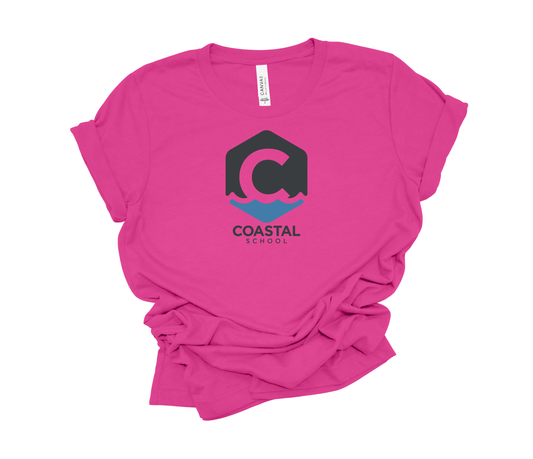Coastal School Tee- Colored Logo