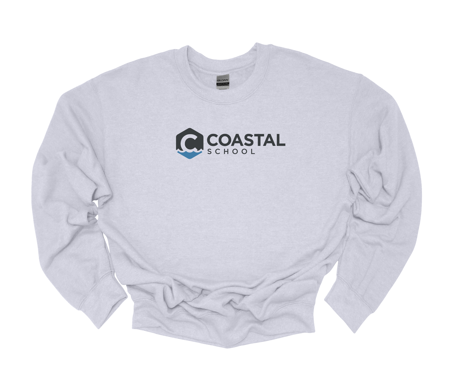 Coastal School Crewneck - Colored Logo