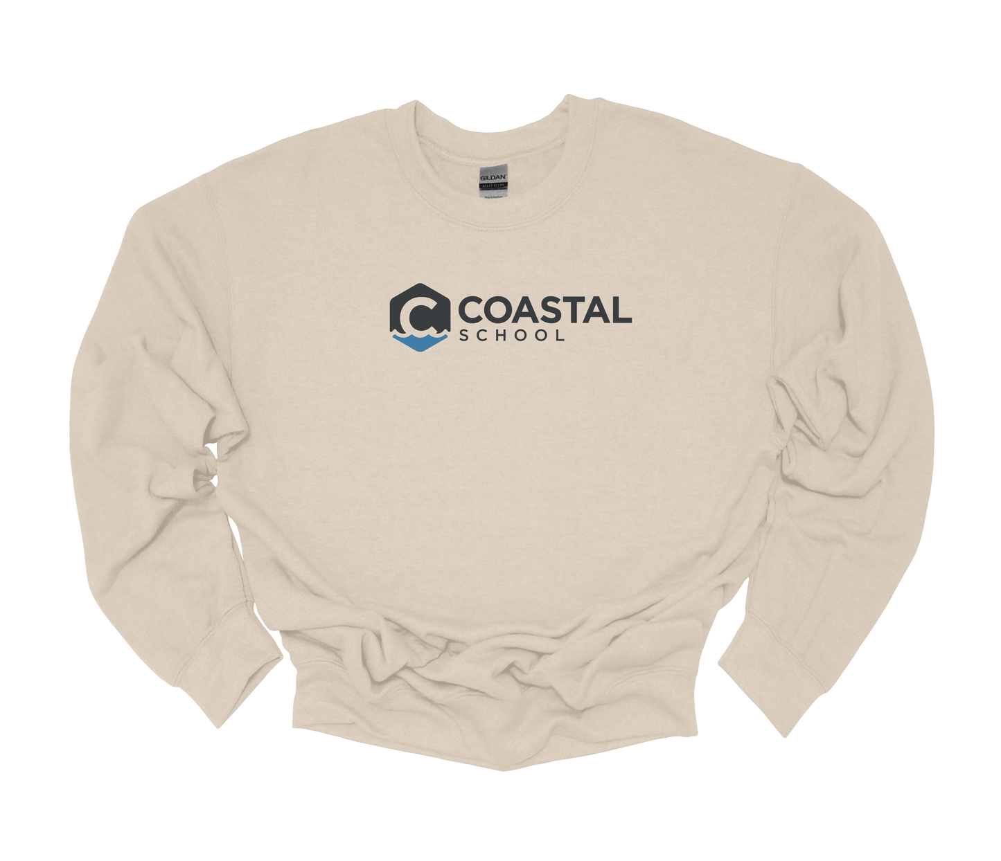 Coastal School Crewneck - Colored Logo