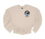 Coastal School Crewneck - Colored C Pocket Logo