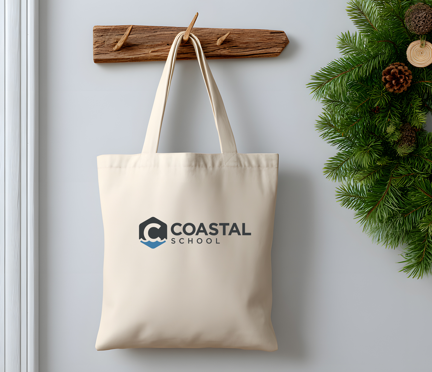 Coastal School Everyday Canvas Tote