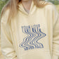 Love Never Fails Cream Unisex Hoodie