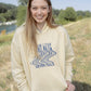 Love Never Fails Cream Unisex Hoodie