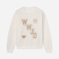 WWJD Varsity Unisex Crewneck